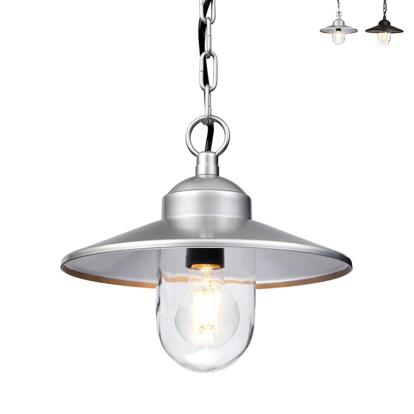 Lampa zewnętrzna wisząca metalowa styl industrialny Klampenborg8 Sprzedaż Lampa zewnętrzna wisząca metalowa styl industrialny Klampenborg8 Sprzedaż