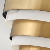 Plafon lampa sufitowa w nowoczesnym stylu - biało-złota Echelon Oferta