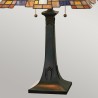 Lampa Tiffany stołowa biurkowa 2 żarówki klasyczna Inglenook Sprzedaż