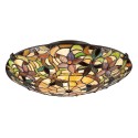 Plafon lampa Tiffany sufitowa klosz z kolorowego szkła Kami. Sprzedaż