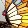 Lampa na biurko stolik Tiffany kolorowe szkło motyl Obutterfly Oferta