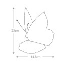 Lampa na biurko stolik Tiffany kolorowe szkło motyl Obutterfly Katalog