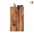 Szafa wielofunkcyjna do salonu i biura 2 drzwi 2 półki 63x35x114cm Liara Promocja