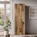 Szafa biurowa nowoczesna do salonu 2 drzwi 3 półki 63x35x184cm Monts Cena