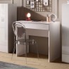 Biurko oszczędzające miejsce 78x50x76 cm do biura i pokoju dziecięcego z szufladą Kirk Oferta