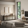 Nowoczesna komoda do salonu i kuchni 4-drzwiowa 206x40x86cm Solna Model