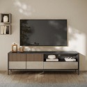 Mobilna szafka pod telewizor „Jahn” z 2 drzwiczkami i szufladą o wymiarach 205x40x44cm Sprzedaż