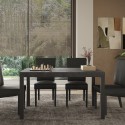 Stół kuchenny 140x90cm z drewna z nowoczesnymi nogami żelaznymi Sartel Oferta