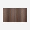 Zestaw 4 drewniane panele dźwiękochłonne 120x60cm dekoracyjne 3D Tabb-SO Rabaty