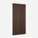 Zestaw 4 drewniane panele dźwiękochłonne 120x60cm dekoracyjne 3D Tabb-SO Wybór