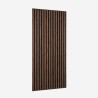 Zestaw 4 drewniane panele dźwiękochłonne 120x60cm dekoracyjne 3D Tabb-SO Wybór