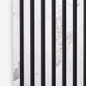 Zestaw 4 paneli dekoracyjnych dźwiękochłonnych imitacja białego marmuru 120x60cm Tabb-M Stan Magazynowy
