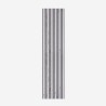 Zestaw 4 dekoracyjnych paneli dźwiękochłonnych 240x60cm imitacja białego marmuru  Kover-M Oferta