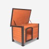 Buda dla psa drewniana do ogrodu dla średnich rozmiarów, 85x60x60 cm Tabbie Oferta
