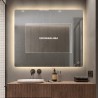 Lustro łazienkowe 130x80cm projekt podświetlany lampy led Strokkur XXL Oferta