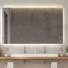 Lustro łazienkowe 130x80cm projekt podświetlany lampy led Strokkur XXL Promocja