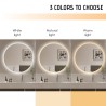 Lustro z oświetleniem LED do łazienki okrągłe 60cm podświetlane z tyłu Rotorua M Sprzedaż