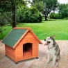 Buda dla psa drewniana na zewnątrz dla średnich i dużych psów 96x112x102 Laika Sprzedaż