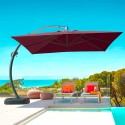 Parasol ogrodowy, kwadratowy 3.5 m Copenhagen Sprzedaż