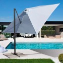 Aluminiowy parasol ogrodowy 3x3 z ramieniem Paradise Sprzedaż