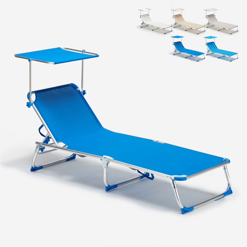 Składany aluminiowy leżak plażowy California Zakup Składany aluminiowy leżak plażowy California Zakup