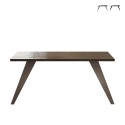 Stół do jadalni o nowoczesnym designie 180x90cm Żelazne nogi Eagan Promocja