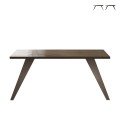 Stół do jadalni o nowoczesnym designie 180x90cm Żelazne nogi Eagan Promocja
