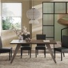 Stół do jadalni o nowoczesnym designie 180x90cm Żelazne nogi Eagan Oferta