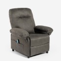 Fotel relaksacyjny z funkcją masażu, USB i podnóżkiem Noemi Oferta