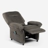 Fotel relaksacyjny z funkcją masażu, USB i podnóżkiem Noemi Sprzedaż