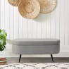 Puf pojemnik podnóżek z aksamitu ławka wejściowa design Renoir Sprzedaż