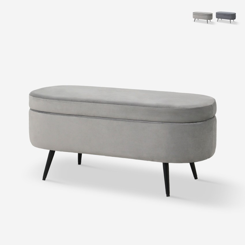 Puf pojemnik podnóżek z aksamitu ławka wejściowa design Renoir Sprzedaż Puf pojemnik podnóżek z aksamitu ławka wejściowa design Renoir Sprzedaż