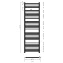 Grzejnik na ręczniki z funkcją termoelektryczną 160cm i niskim zużyciem energii wifi 1000W Tawoo XL Koszt