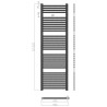 Grzejnik na ręczniki z funkcją termoelektryczną 160cm i niskim zużyciem energii wifi 1000W Tawoo XL Koszt