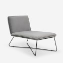 Fotel szezląg nowoczesny minimalistyczny welurowy Dumas. Rabaty