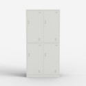Szafa metalowa do szatni garderoby i przebieralni z 4 drzwiami Thera. Oferta