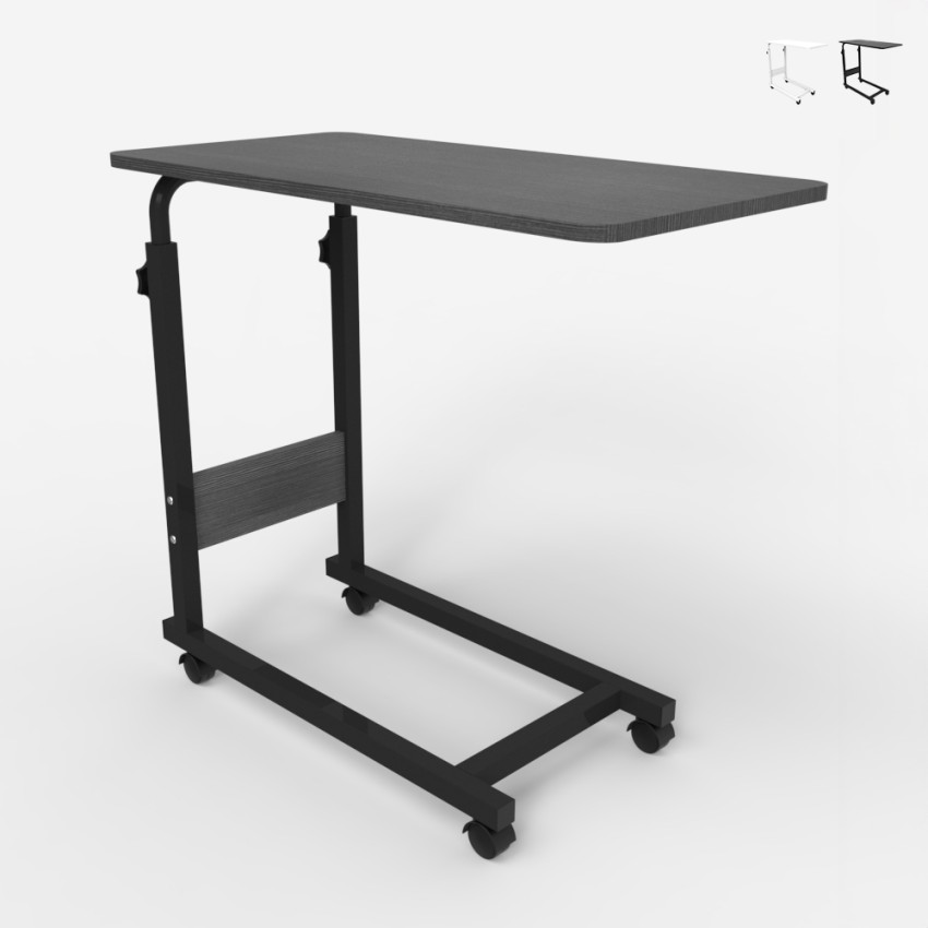 Stolik kawowy, biurko regulowane 40x80cm, 4 koła Endy XL Promocja Stolik kawowy, biurko regulowane 40x80cm, 4 koła Endy XL Promocja