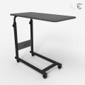Stolik kawowy, biurko regulowane 40x80cm, 4 koła Endy XL Promocja