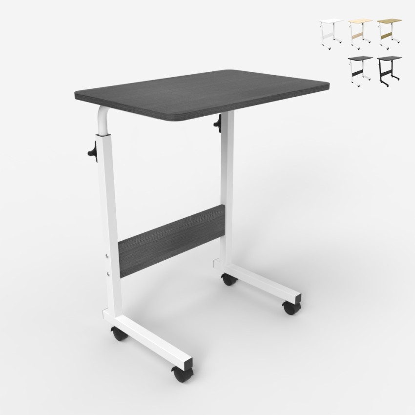 Stolik do kawy na laptopa przenośny 60x40cm na kółkach Cozee Oferta Stolik do kawy na laptopa przenośny 60x40cm na kółkach Cozee Oferta