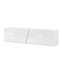 Szafka TV zawieszana na ścianie 160cm minimalna nowoczesna LED Regat. Wybór