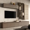 Ścianka RTV do salonu z nowoczesną biblioteczką Infinity 20 Promocja