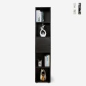 Biblioteczka regał do biura salonu 2 Szuflady 4 Półki 36x30x171cm Reiff Promocja