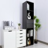 Biblioteczka regał do biura salonu 2 Szuflady 4 Półki 36x30x171cm Reiff Sprzedaż