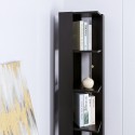 Biblioteczka do salonu biura nowoczesna narożna 5 półki Orkney Cechy