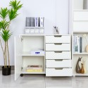 Szafka na dokumenty do biurka z kolejką mobilna biurowa Harris Oferta