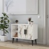 Szafka na buty biała nowoczesna przedpokój hol salon 90x35x70cm Arizona. Oferta