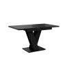 Stół kuchenny 120-160x80 rozkładany nowoczesny czarny efekt marmuru Masiv Royal Oferta