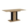 Stół rozkładany do jadalni oszczędzający miejsce 100-140x60cm Czarny Dąb Wood Mini Oferta