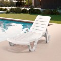 Zestaw 18 plastikowych leżaków basenowych Resort Promocja