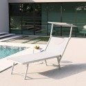 Profesjonalny aluminiowy leżak plażowy Italia Sprzedaż